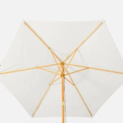 Parasol Rond 3m Couleur : Ecru 8 Parasol Rond 3m Couleur : Ecru -Sweeek puw300ecru 4601d0736189b05eac42f64c65fa10c9