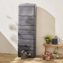 Récupérateur D'eau Mural 300L Couleur : Anthracite