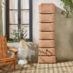 Récupérateur D'eau Mural 300L -Sweeek replat300lbn 4b5aabe227a89545ca5b732f8216305a