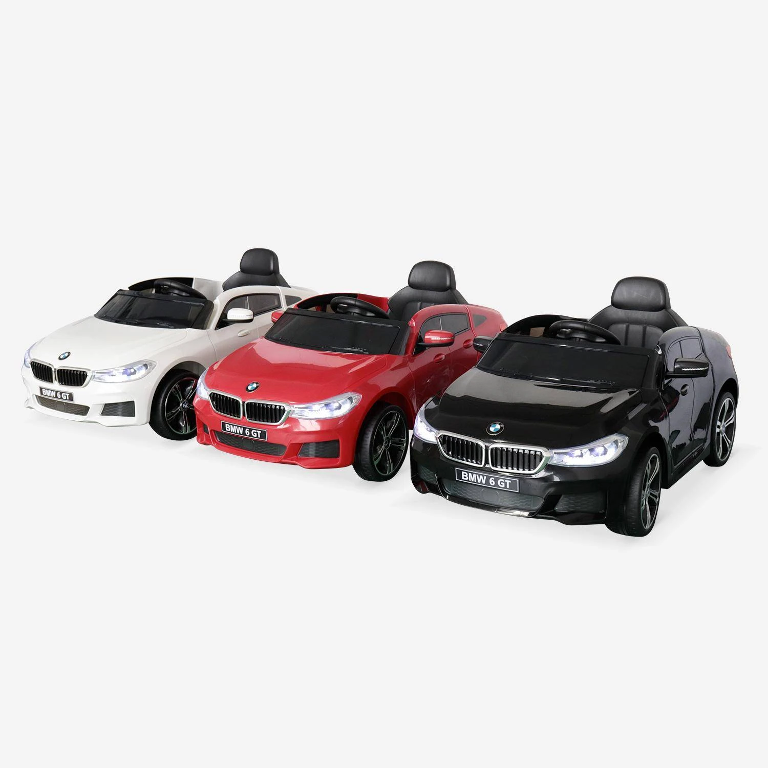 Voiture électrique Enfant BMW Série 6 GT 12V, 1 Place Couleur : Noir 10 Voiture électrique Enfant BMW Série 6 GT 12V, 1 Place Couleur : Noir – Image 8