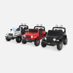 Voiture électrique Enfant JEEP 12V, 1 Place Couleur : Rouge 17 Voiture électrique Enfant JEEP 12V, 1 Place Couleur : Rouge -Sweeek rocjeepwrcred ef32dd134668c1d664165548f8f93ffa