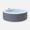 Spa Gonflable 6 Places Rond, Système Anti-gel Et Bâche -Sweeek spa205lrgr 1a6262ca10366bdb2339302ee8270edd