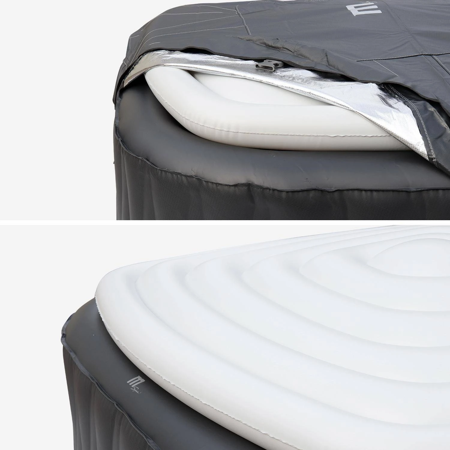 Couvercle Gonflable Pour Spa Gonflable Carré 5 Couvercle Gonflable Pour Spa Gonflable Carré – Image 3