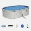 Piscine Hors Sol Ovale Avec Accessoires -Sweeek spbw5x4hyd 345a6a9fc10979516ae4d4307c3d166f