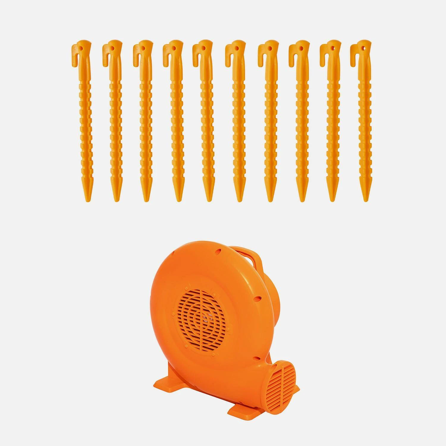 Aire De Jeux Gonflable Avec Toboggan Et Panier De Basket 4 Aire De Jeux Gonflable Avec Toboggan Et Panier De Basket – Image 2