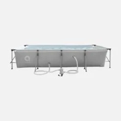 Piscine Tubulaire 4x2m Avec Pompe De Filtration 8 Piscine Tubulaire 4x2m Avec Pompe De Filtration -Sweeek splc4x2gy fe33c94c975f69b4ef76efcd7c43c2e2