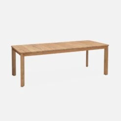 Table Intérieur/extérieur En Teck Recyclé, 8 Places 220cm 14 Table Intérieur/extérieur En Teck Recyclé, 8 Places 220cm -Sweeek tk220rcy 6ddfd2d7f0aa230b072b856e9e29d122