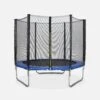 Trampoline 250cm Filet Protection Couleur : Bleu