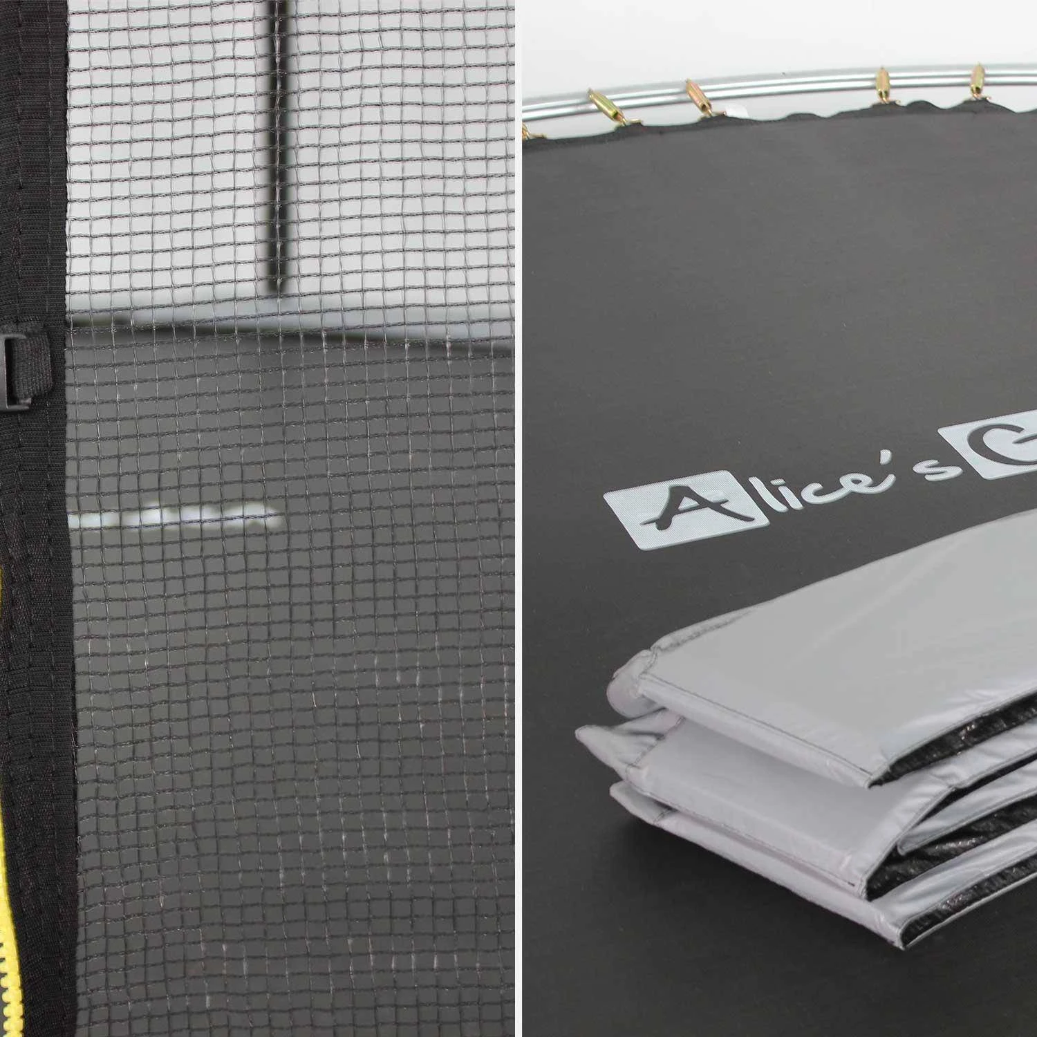 Trampoline 305cm Filet Protection Couleur : Gris 6 Trampoline 305cm Filet Protection Couleur : Gris – Image 4