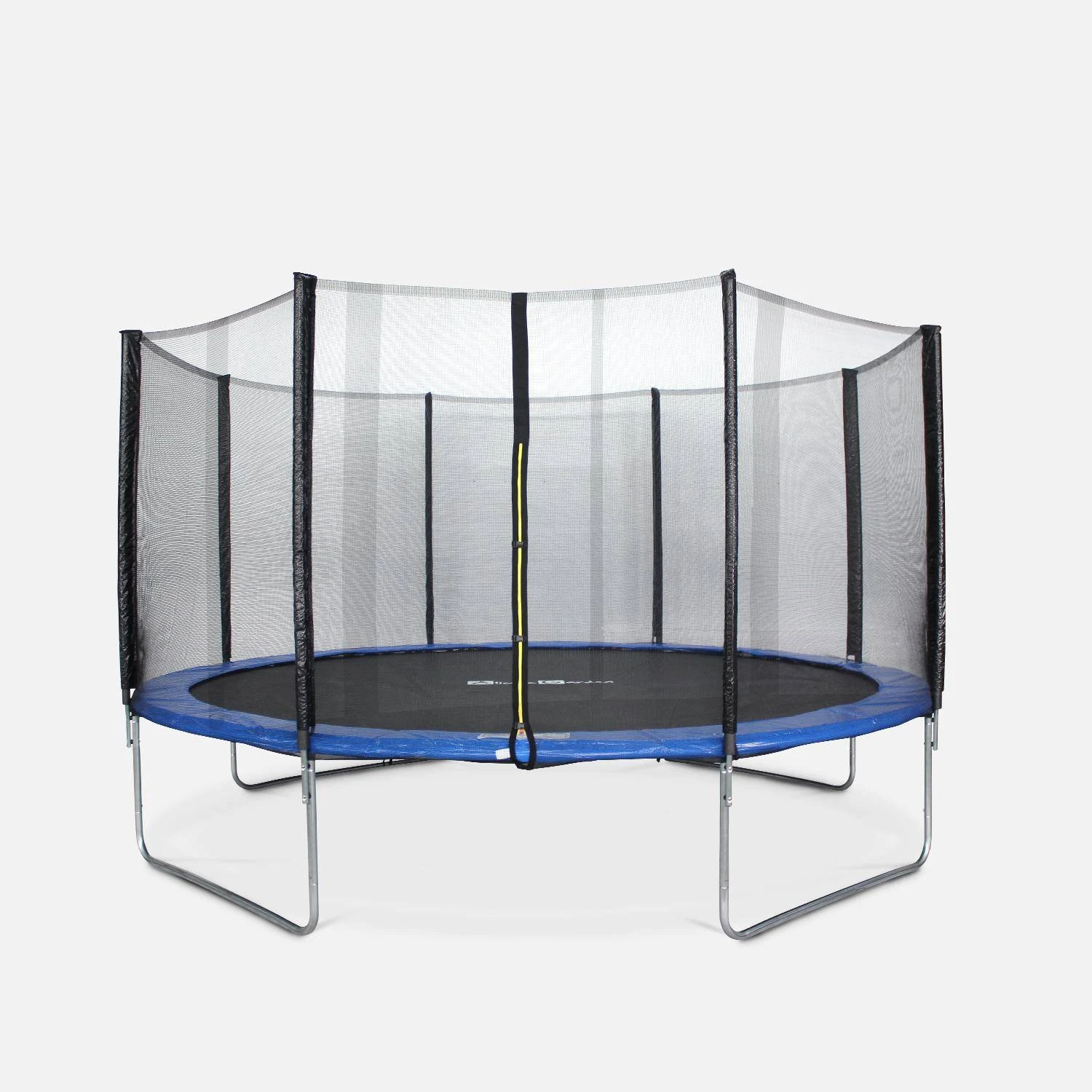 Trampoline 430cm Filet Protection Couleur : Bleu 3 Trampoline 430cm Filet Protection Couleur : Bleu