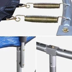 Trampoline 460cm Filet Protection Couleur : Bleu 8 Trampoline 460cm Filet Protection Couleur : Bleu -Sweeek tr460blue 6be4a33e08dc5933a9c9fb958a88a87d