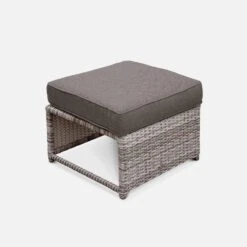 Salon De Jardin Résine Tressée 6 Places Couleur : Gris / Gris Taupe 19 Salon De Jardin Résine Tressée 6 Places Couleur : Gris / Gris Taupe -Sweeek wk100r5sofagy 8c30a832c5c0900e88d73b4390b9f784