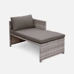Salon De Jardin Résine Tressée 6 Places Couleur : Gris / Gris Taupe 17 Salon De Jardin Résine Tressée 6 Places Couleur : Gris / Gris Taupe -Sweeek wk100r5sofagy c4dcfdbc59c57b1d92101b8f27c6c74d
