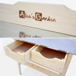 Table De Rempotage Avec 2 Tiroirs -Sweeek wwkbenchnat e424cb35b511a3b6eab056dc38135da5